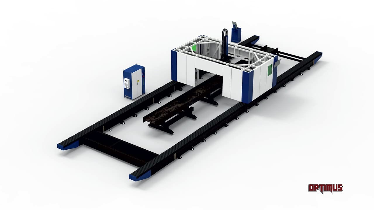 H Beam Processing Laser Line